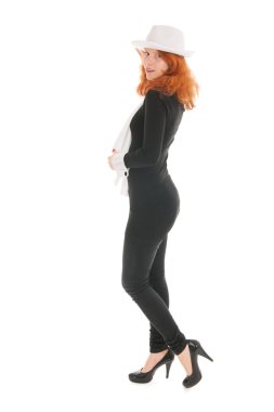 Parti için giymiş kadın