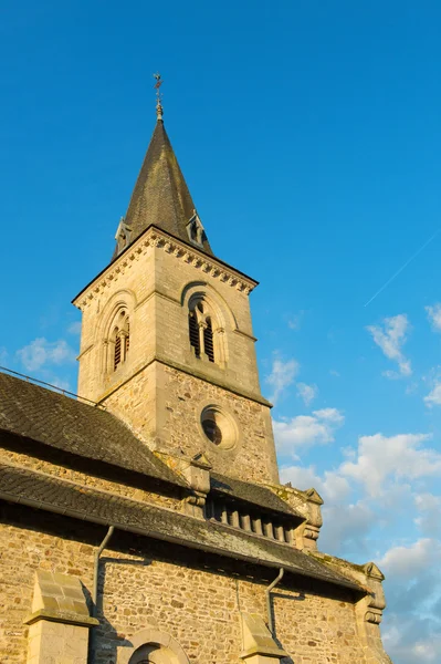 Torre de la iglesia francesa — Foto de Stock