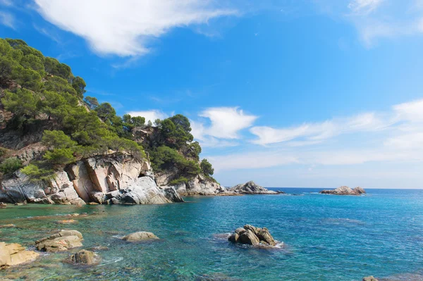 Kusten Costa Brava i Spanien — Stockfoto