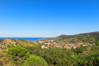 Collioure, Fransa 'nın Avrupa kıyılarında görev yapıyor.
