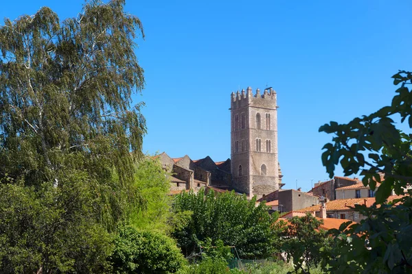 Village Ille Sur Tet French Pyrnes Orientales — Fotografia de Stock