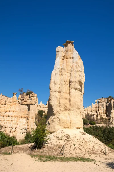 Пейзаж Ille Sur Tet Les Orgues — стоковое фото