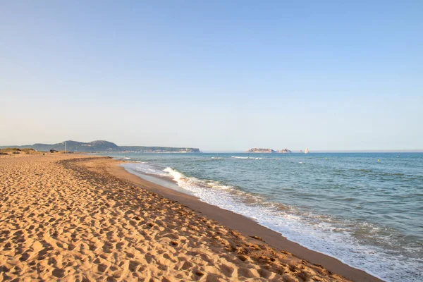 Costa Con Spiaggia Isole Della Costa Brava Spagna — Foto Stock
