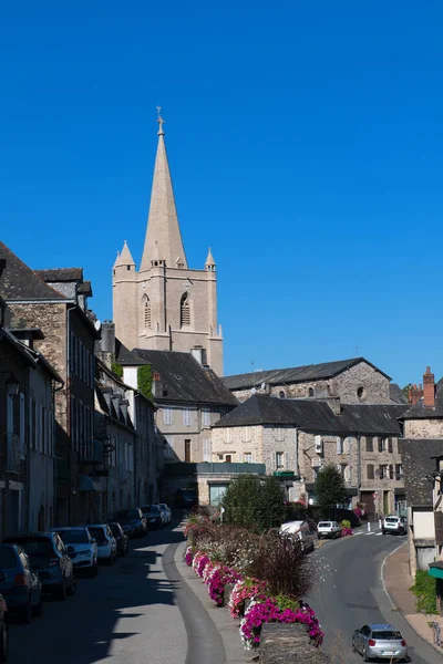 Dorp Donzenac Het Franse Correze — Stockfoto