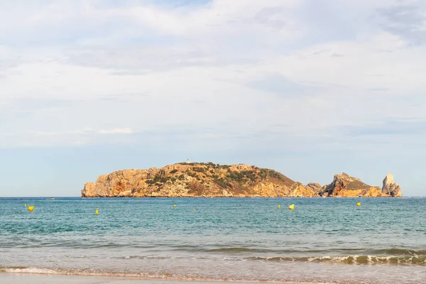 Costa Con Isole Les Medes Porto Estartit Spagna — Foto Stock