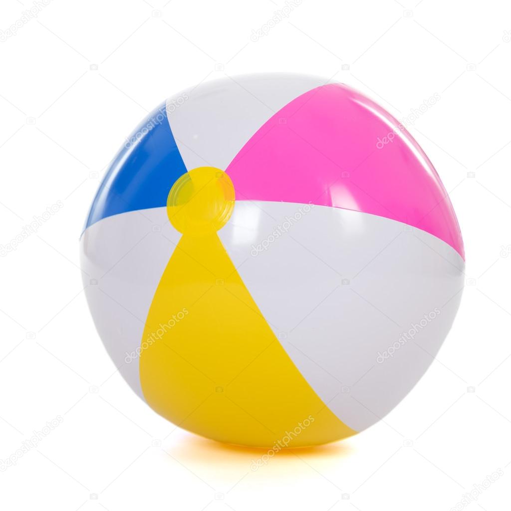 Colorful beach ball Stock Photo by ©ivonnewierink 54574059