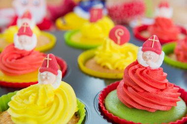 Sinterklaas cupcakes