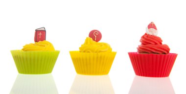 Hollandalı sinterklaas cupcakes