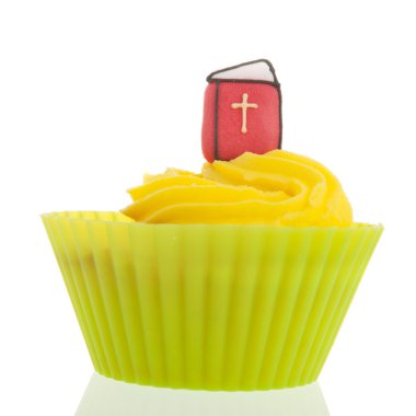 Hollandalı Sinterklaas cupcake