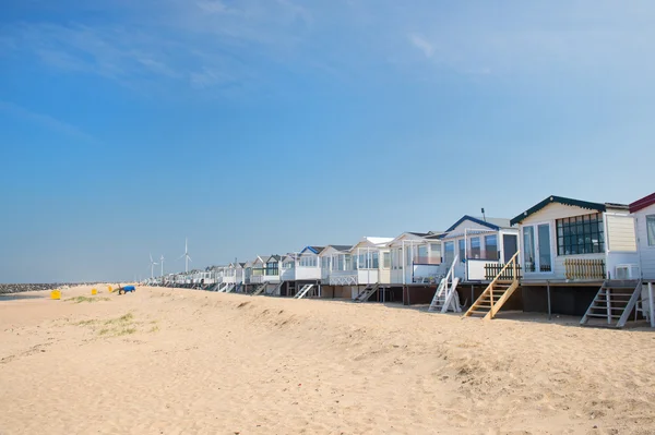 Strandhütten — Stockfoto