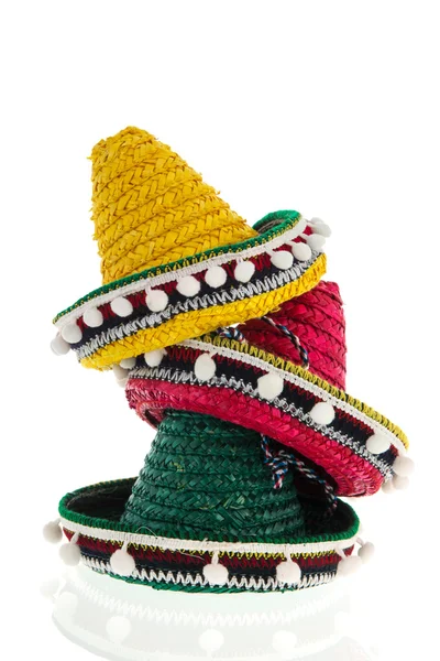 Yığılmış sombreros — Stok fotoğraf