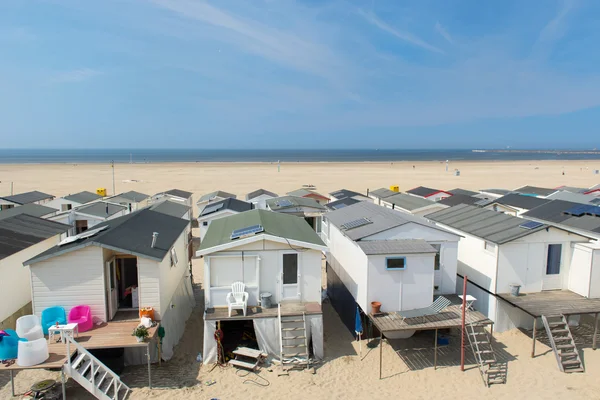 Beach huts — Stock Photo, Image