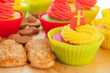 Sinterklaas cupcakes