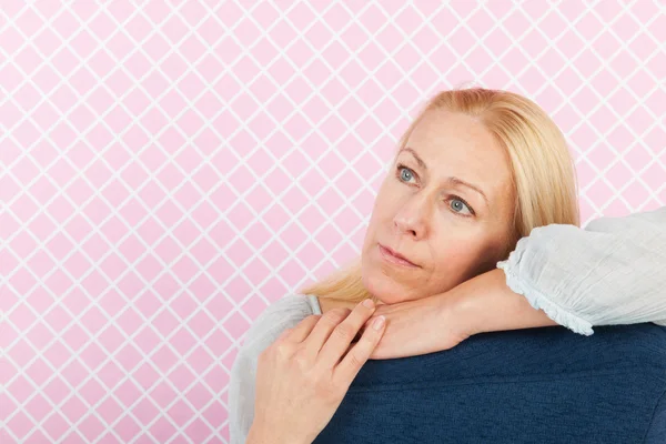 Portrait woman mature age — Stock Photo, Image