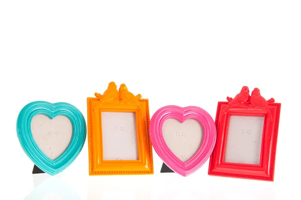 Colorful photo frames — Stock Photo, Image