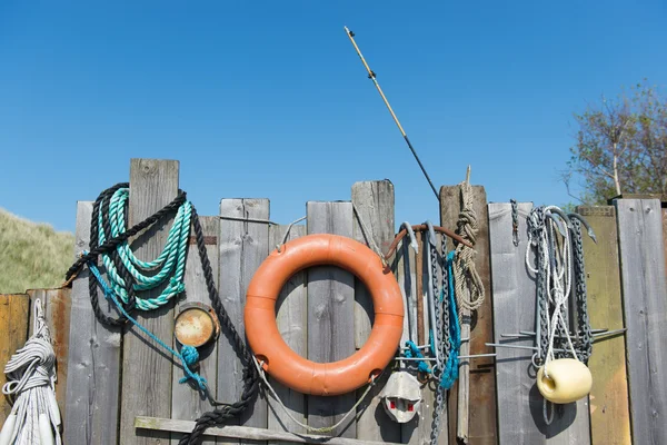 Attribute aus dem Strandkämmen — Stockfoto