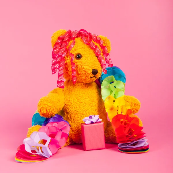 Bear birthday — Stock Photo, Image