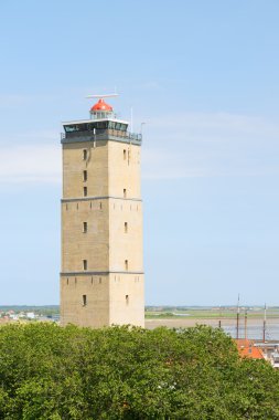 Lighthouse at Dutch Terschelling clipart