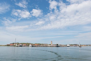 Hollandalı wadden ada terschelling