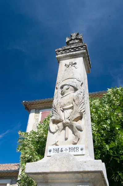 Franska monument världskriget — Stockfoto