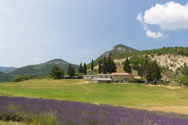 Paisaje en la baba francesa — Foto de Stock