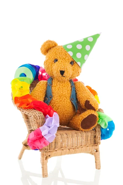 Birthday bear — Stock Photo, Image