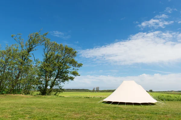 Tent in nature — Stock Photo, Image