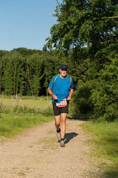 Runner in nature — Stock Photo, Image