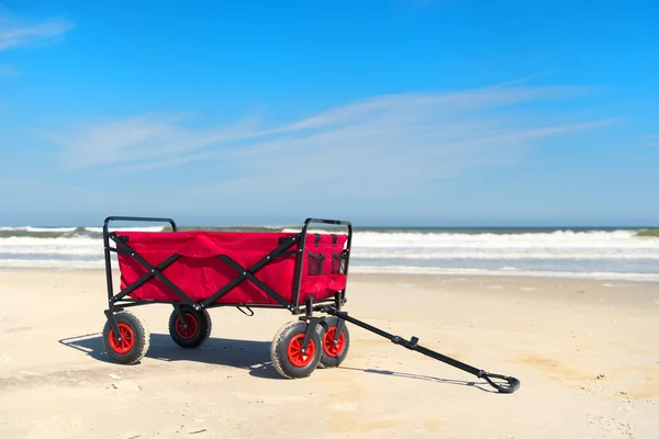 Beach cart — Zdjęcie stockowe
