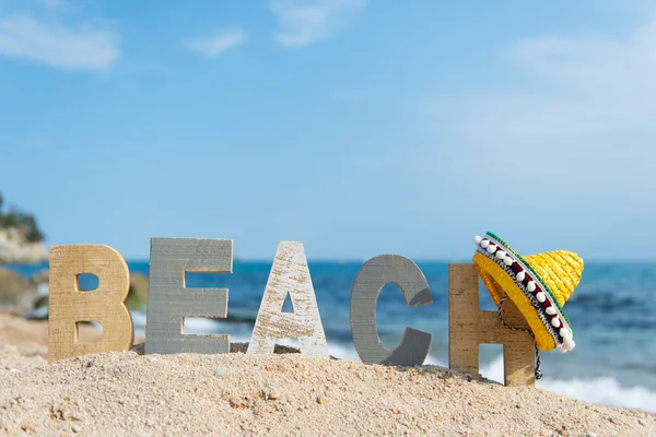 Praia espanhola — Fotografia de Stock