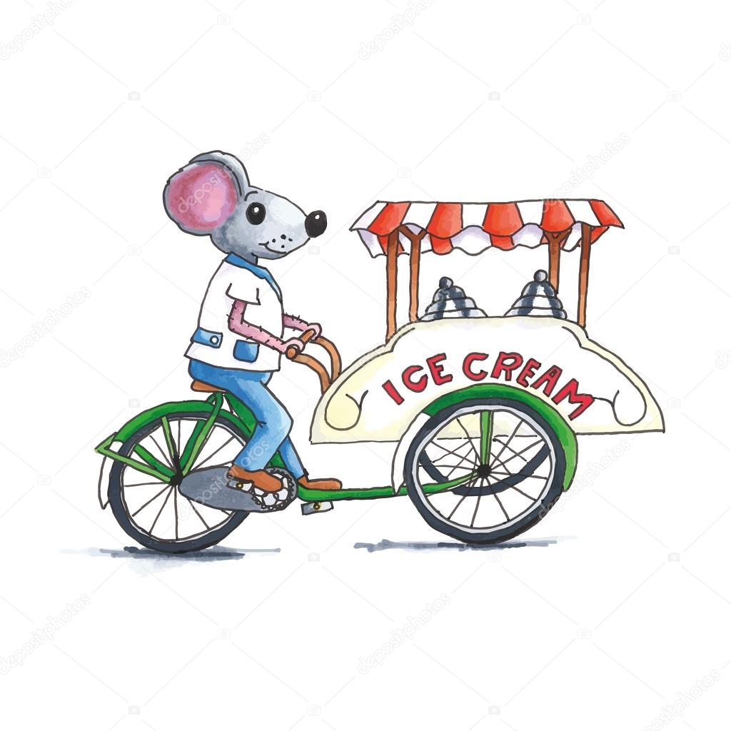 mouse - icecream