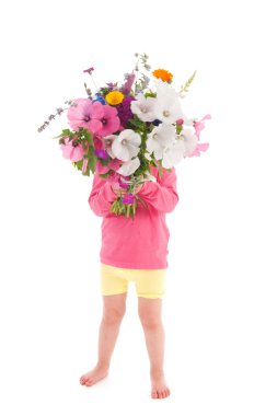 çiçekli bebek kız