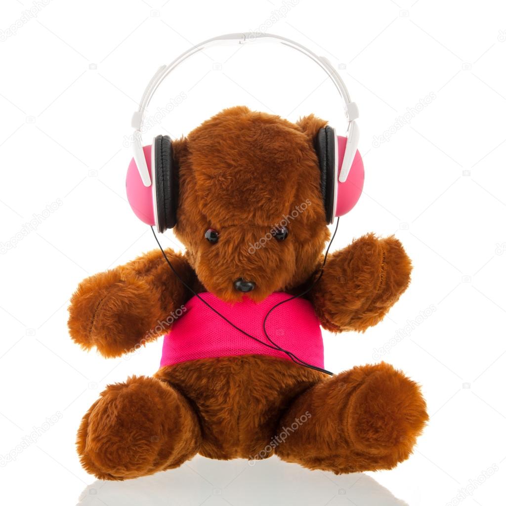 Funny stuffed bear Stock Photo by ©ivonnewierink 83372758
