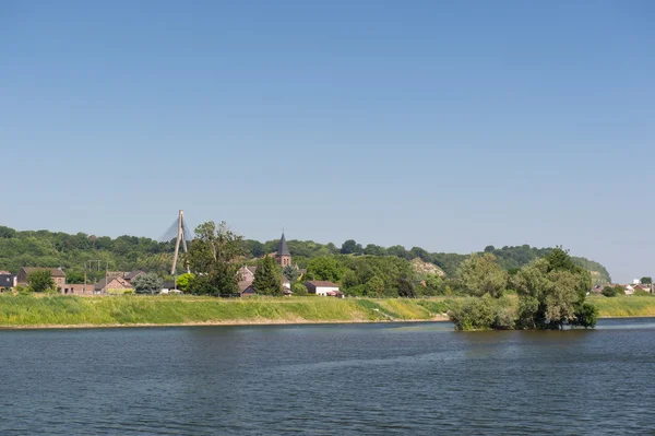 Rivier de Maas in Holland — Stockfoto