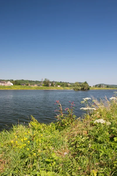 Ποταμού Meuse στην Ολλανδία — Φωτογραφία Αρχείου