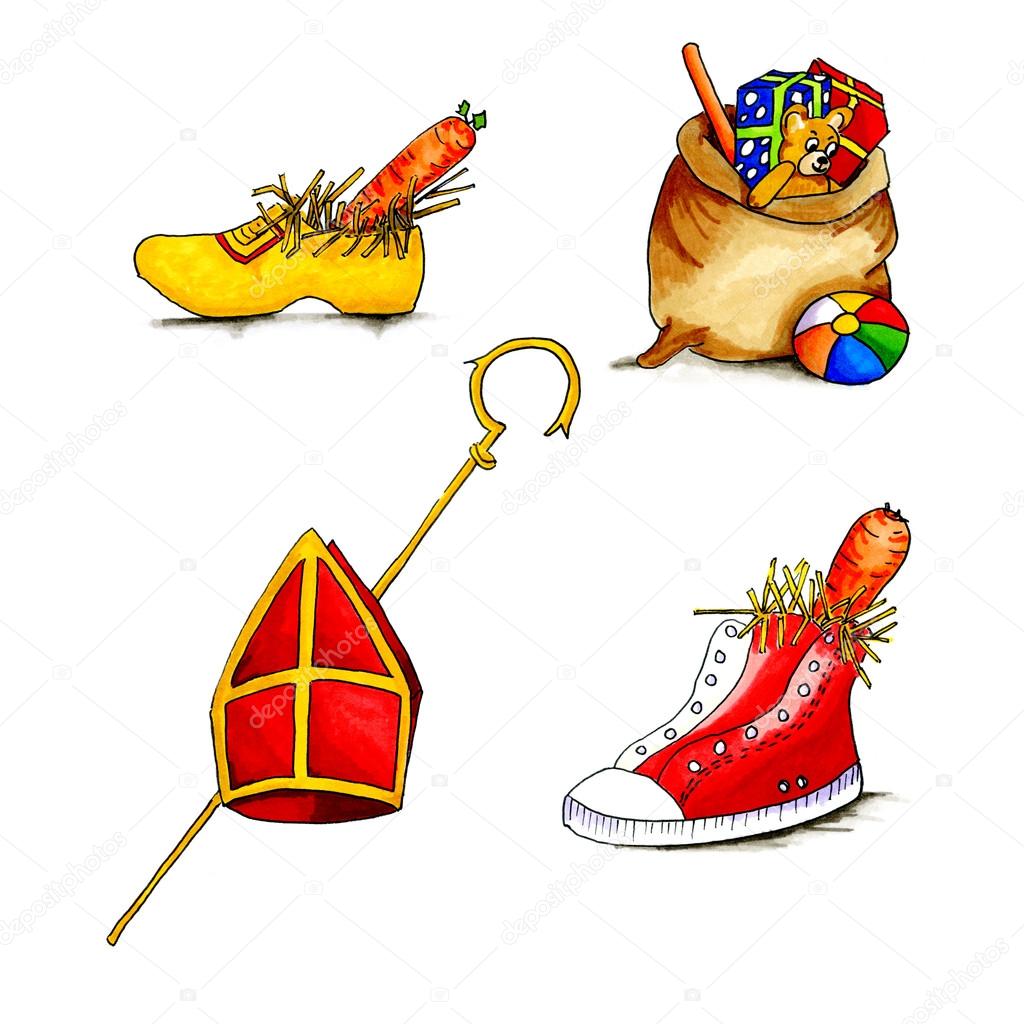 Dutch Sinterklaas objects Stock Photo by ©ivonnewierink