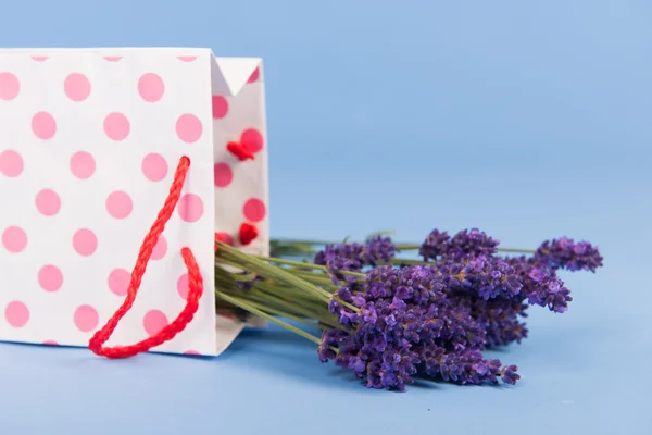 Bouquet Lavanda en bolsa —  Fotos de Stock