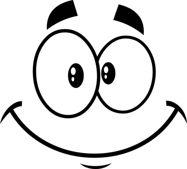 Smiling Cartoon Face Stock Vector by ©HitToon 169470850