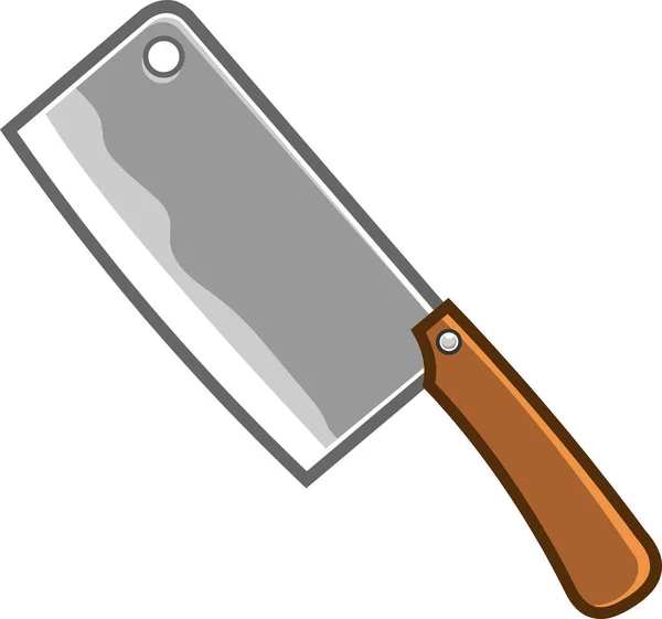 Cuchillo Icono Web Ilustración Simple — Vector de stock