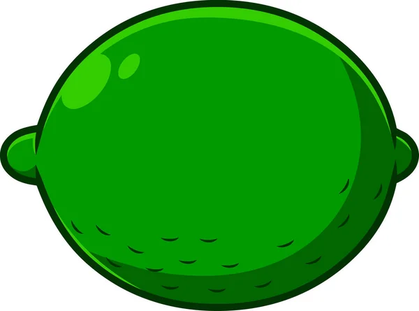 Lima Verde Tazón — Vector de stock