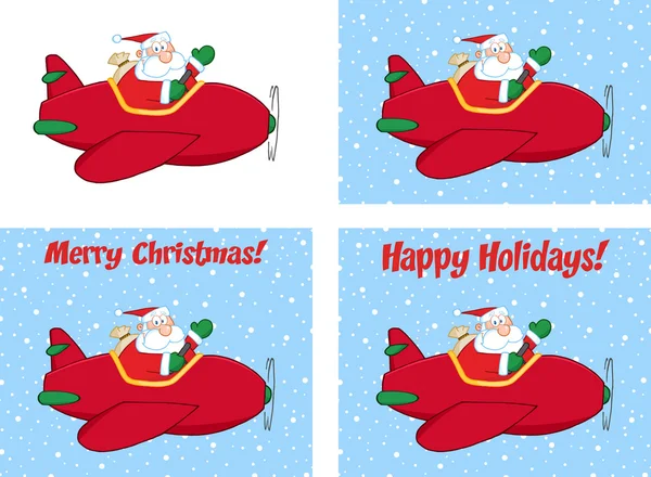 Christmas Santa Claus character — Stock Photo, Image