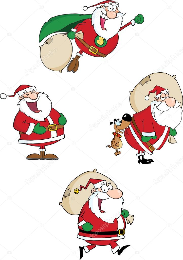 Santa Claus Waving A Greeting