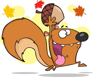 çılgın sincap çizgi film karakteri