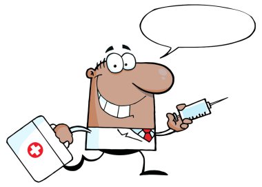 Doktor karakter karikatür