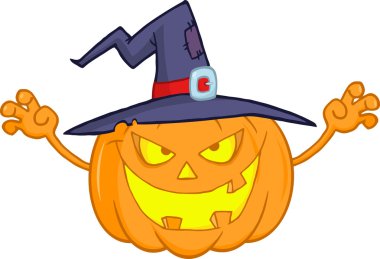 Korkunç Cadılar Bayramı Balkabağı