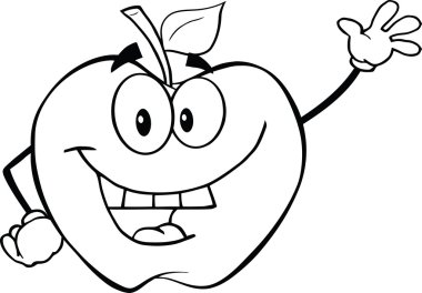 Apple için tebrik sallayarak