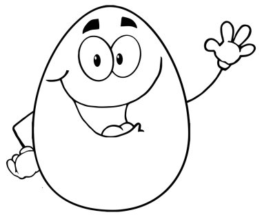 Seviyelendirilmiş Paskalya yumurtası karakter