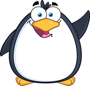 komik penguen karikatür