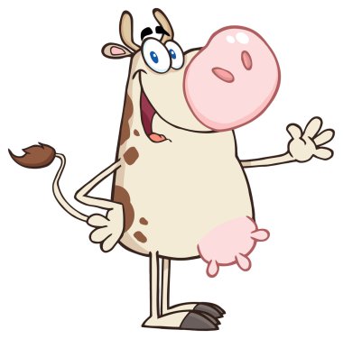 mutlu inek sallayarak