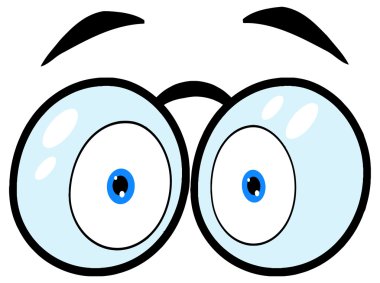 komik karikatür eyes